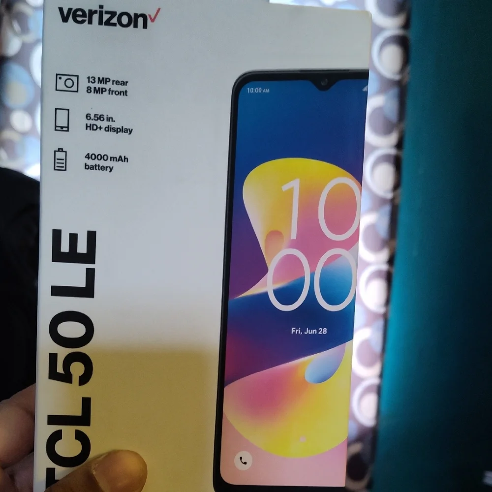 TCL 50 LE Smartphone - Black and Blue